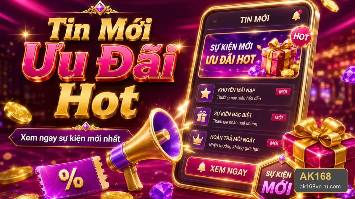 Khuyến mãi AK168: Chọn ưu đãi theo nhu cầu, đừng chỉ nhìn con số lớn – ak168vn.ru.com