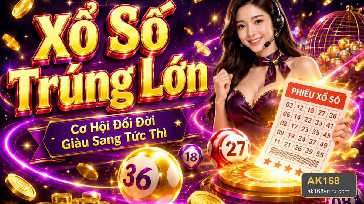 Xổ Số AK168: Đọc Đúng Cấu Trúc Giải Thưởng Và Điều Kiện Nhận Thưởng – ak168vn.ru.com