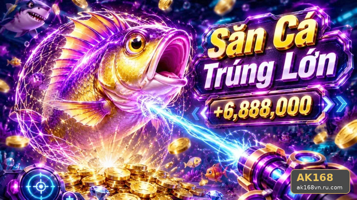 Hiểu Luật Bắn Cá Săn Thưởng Trước Khi Dùng Tiền Thật Tại ak168vn.ru.com