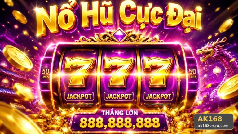 Giải Thích Cảnh Nổ Hũ, Slot Và Jackpot Qua Góc Nhìn Quản Lý Phiên Giải Trí Tại AK168 Trên ak168vn.ru.com